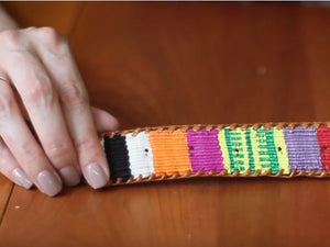 DIY Upcycled Belt to Dog Collar