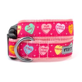 The Worthy Dog Puppy Love Heart Dog Collar Size Small