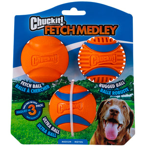 Chuckit Fetch Medley Balls (Medium)