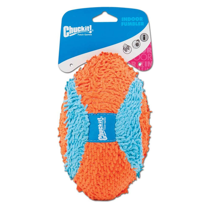 Chuckit! Indoor Fumbler Dog Toy Blue & Orange (Medium)
