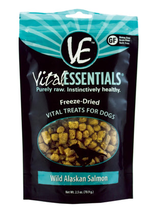 Vital Essentials Wild Alaskan Salmon Dog Treats 2.5oz