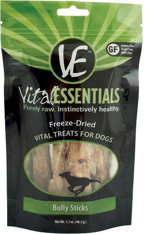 Vital Essentials Bully Stick Dog Chews 5Pcs