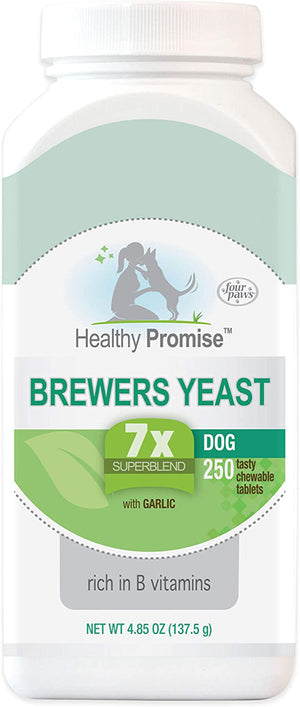 Four Paws Healthy Promise Brewers Yeast for Dogs 250 Count 4.85 oz.