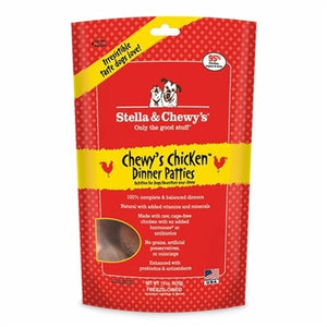 Stella and Chewy's Freeze Dried Dog Food Chicken Dinner Patties 25Oz