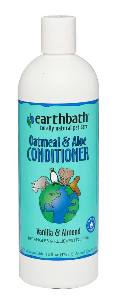 Earthbath Oatmeal & Aloe Conditioner, Vanilla & Almond 16oz