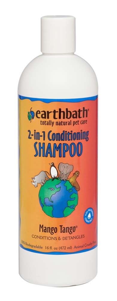 Earthbath 2-in-1 Conditioning Shampoo, Mango Tango 16oz