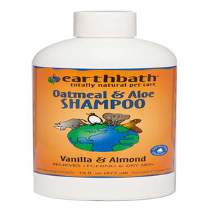 Earthbath Oatmeal & Aloe Shampoo Vanilla Almond 16oz