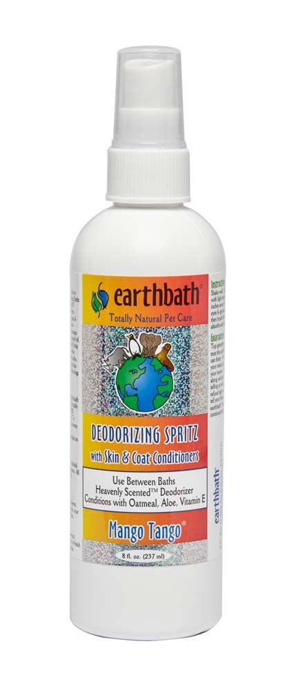 Earthbath 3-IN-1 Deodorizing Spritz for Dogs, Mango Tango 8oz