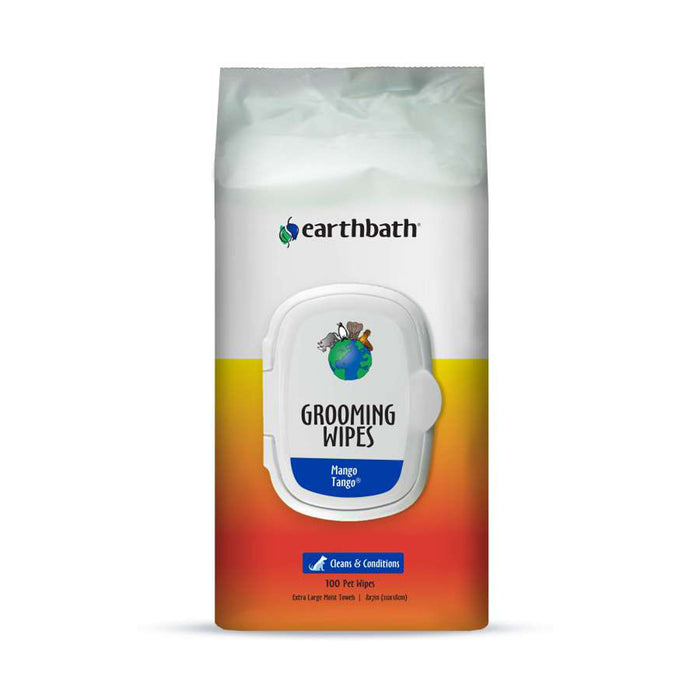Earthbath Grooming Wipes, Mango Tango softsided, 1ea/100 ct