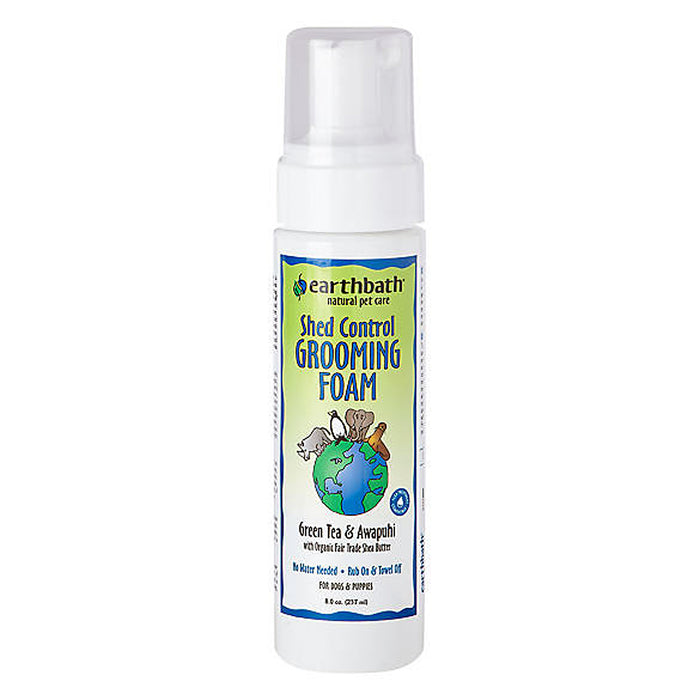 Earthbath Dog Foam Shed Control 8 Oz.
