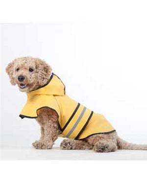 Fashion Pet Coat Rainy Day Yellow Md
