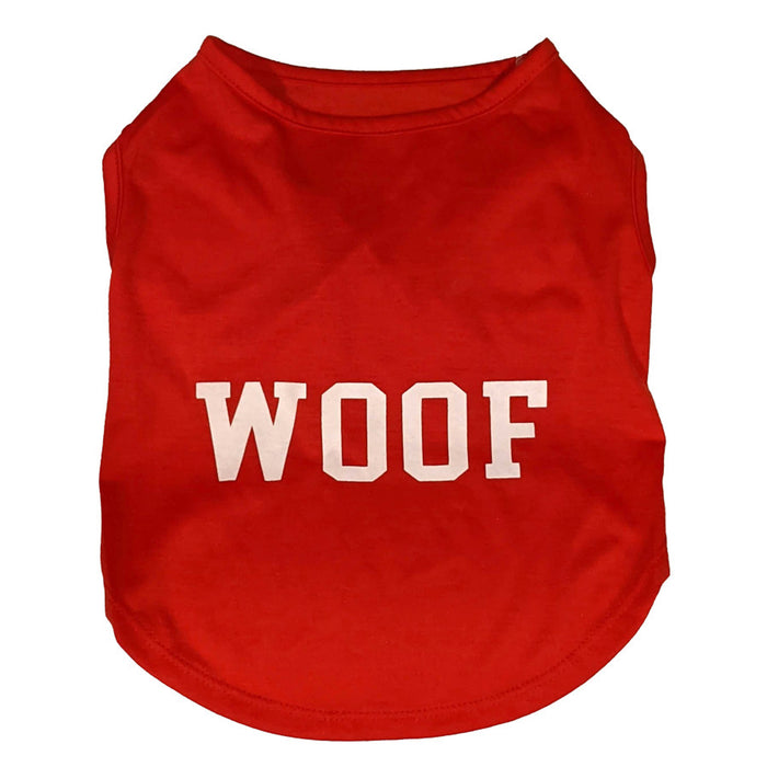 Fashion Pet Cosmo Woof Tee Red Extra Large