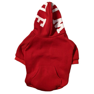 Fashion Pet Cosmo Woof Hoodie Red Extra Large