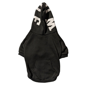 Fashion Pet Cosmo Woof Hoodie Black Extra Small