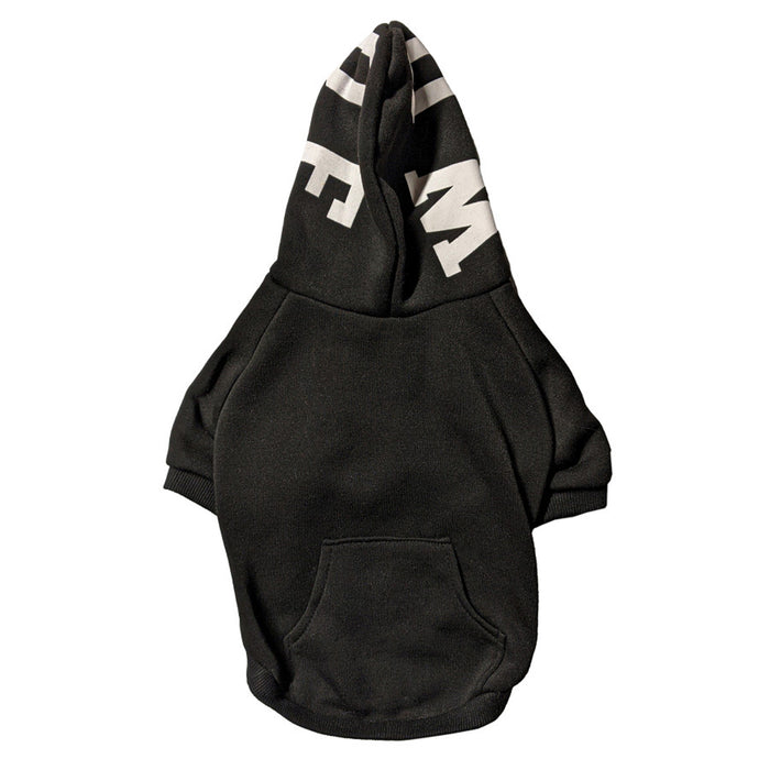Fashion Pet Cosmo Woof Hoodie Black Extra Large
