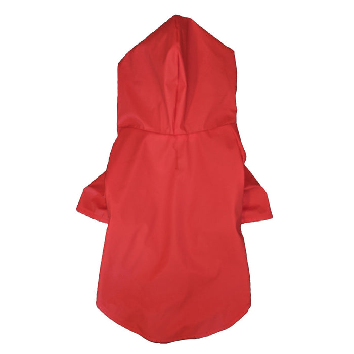 Fashion Pet Cosmo Urban Raincoat Red Large