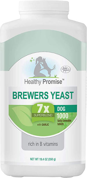 Four Paws Healthy Promise Brewers Yeast for Dogs 1000 Count 19.4 oz.