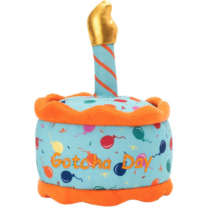 Worthy Dog Gotcha Day Plush Dog Toy