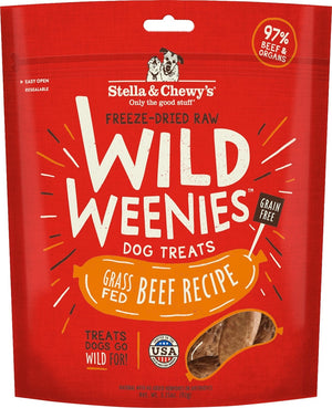 Stella and Chewy's Freeze-Dried Weenie Beef Dog Treats 3.25 Oz.