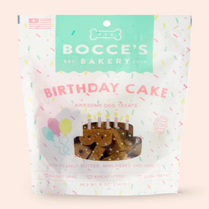 Bocce's Bakery Dog Birthday Cake Biscuits - 5oz