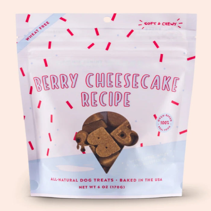Bocce's Bakery Soft Chew Berry Cheesecake Dog Treats 6oz Bag