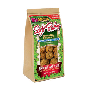 K9 Granola Soft Bakes Birthday Cake Soft Dog Treats 12oz