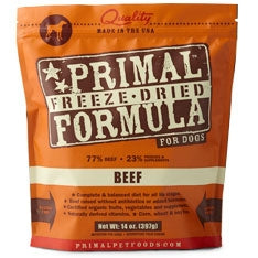 Primal Pet Foods Freeze Dried Beef Nuggets Dog Food 14 oz.
