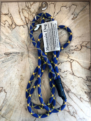 Upcycled Mountain Dog Original Earth-Friendly 7 Foot Dog Versatile Leash