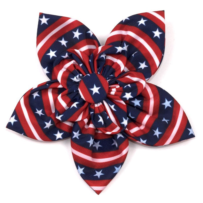 The Worthy Dog Stars & Stripes Flower