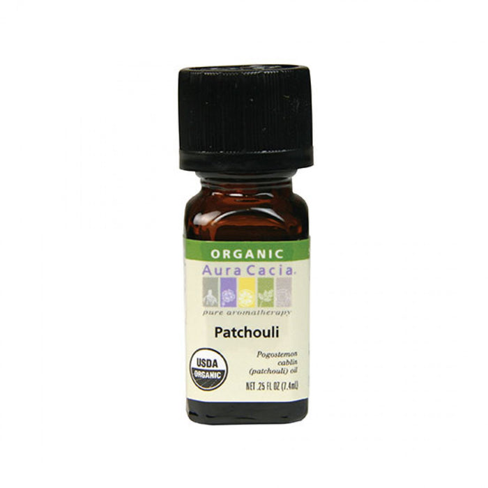Aura Cacia - Organic Patchouli Essential Oil (0.25 fl oz)