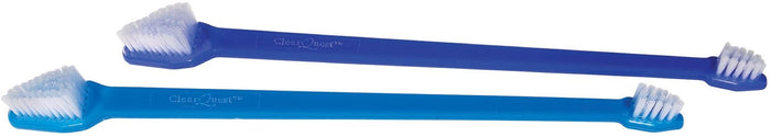 ClearQuest Dual-End Single Toothbrush for Dogs and Cats