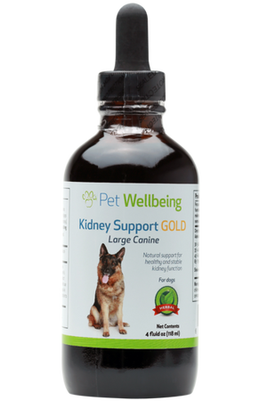 Pet Wellbeing - Kidney Support GOLD for Dogs and Cats