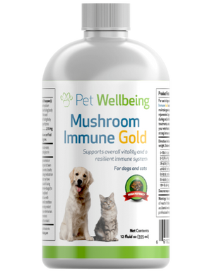 Pet Wellbeing - Mushroom Immune Gold